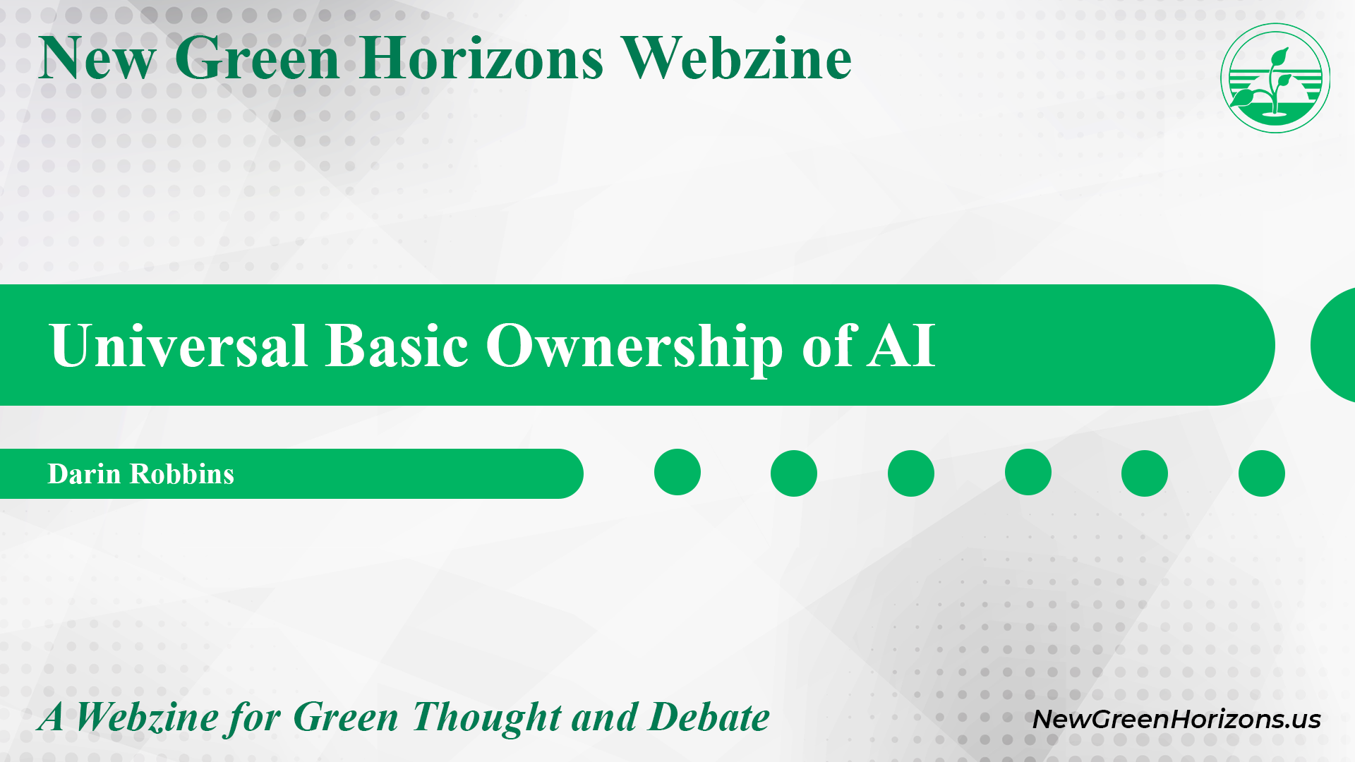 Universal Basic Ownership of AI